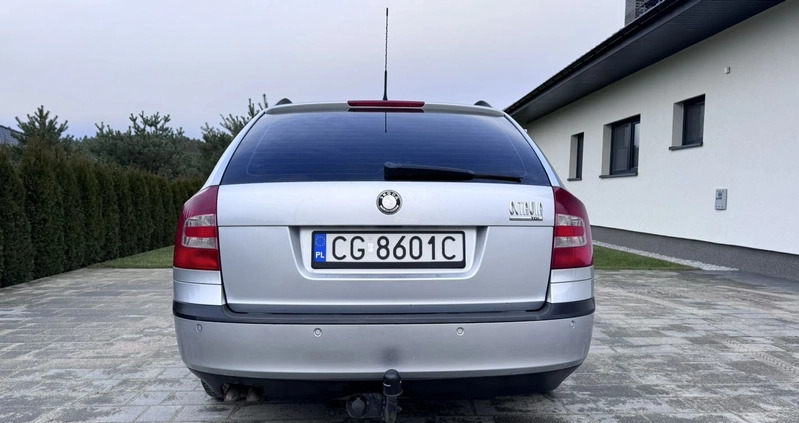 Skoda Octavia cena 20500 przebieg: 394000, rok produkcji 2008 z Grudziądz małe 121